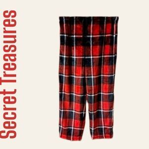 SECRET TREASURES Women's Plaid Lounge Pants.